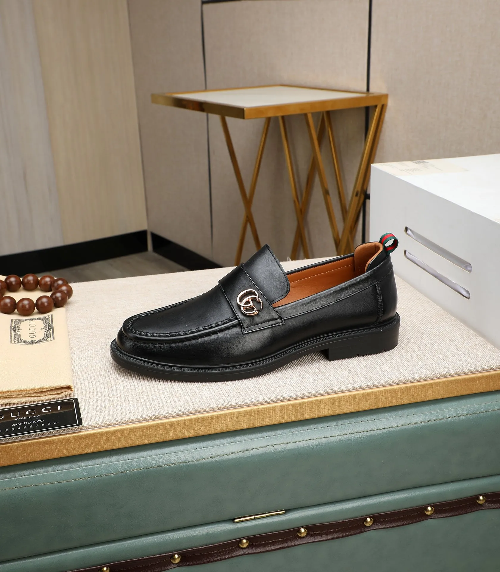 Men's men's shoes💰500📛📛Original (water-dyed cow lining) Gucci GUCCI official website formal shoes🌀 Italian🇮🇹imported cowhide➕top imported water-dyed cowhide lining💋Finely handmade original bottom, the real thing looks better when photographed in person Standard size 38-44